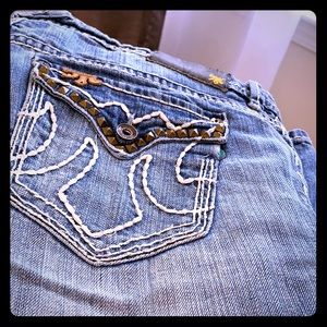 Mek denim jeans w/ stones